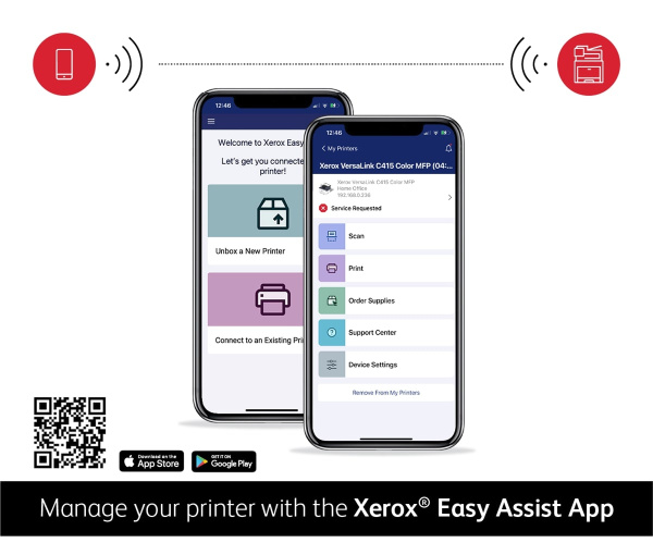 Лазерное цветное МФУ Xerox VersaLink C415 (арт. C415V_DN)
