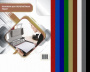 Обложки для переплета Bulros тиснением под кожу А4, 230 г/м², сл.кость (100 шт) (арт. CL-R-230-ivor-Lea-100-A4)