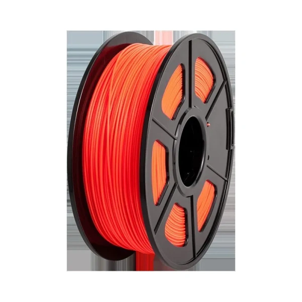 Филамент NVPRINT PLA Noctilucent (Glow In the Dark) красный для 3D печати, диаметр 1.75мм, длина 330