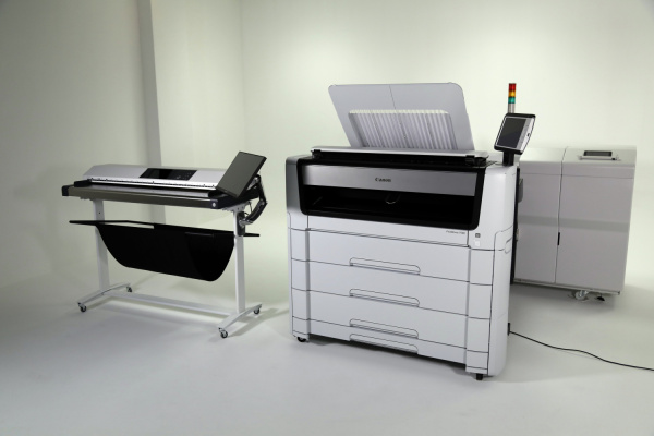 Широкоформатное лазерное МФУ Canon PlotWave 7500 (4 рулона, комплект со сканером) (арт. OT_CANON_PW7500_4R+SEIV)