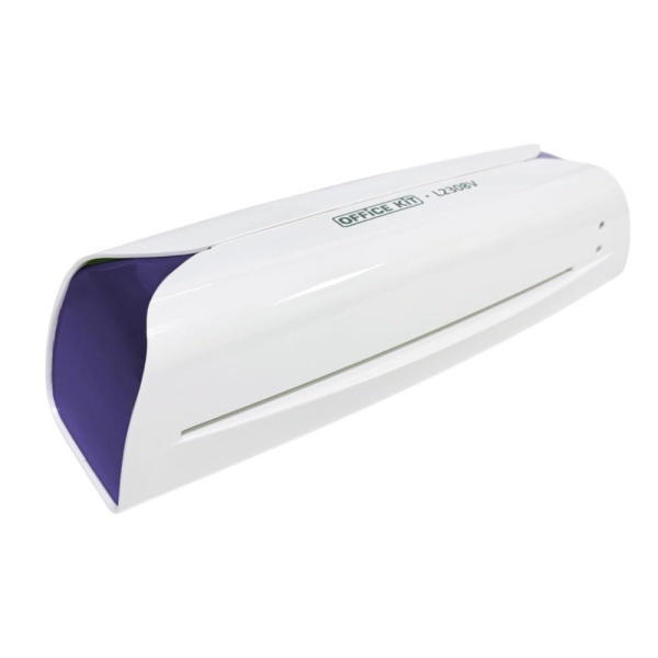 Ламинатор Office Kit L2308V, А4, 2 вала, 75-125 мкм, пластик, белый/сиреневый (арт. L2308V)
