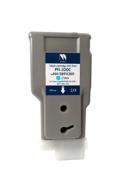 Струйный картридж NV Print PFI-320C (NV-2891C001) Cyan для Canon ImagePROGRAF TM-200/205/300/305 (30