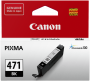 Оригинальный картридж Canon CLI-471 BK (чёрный, 7 мл.) (арт. 0400C001)