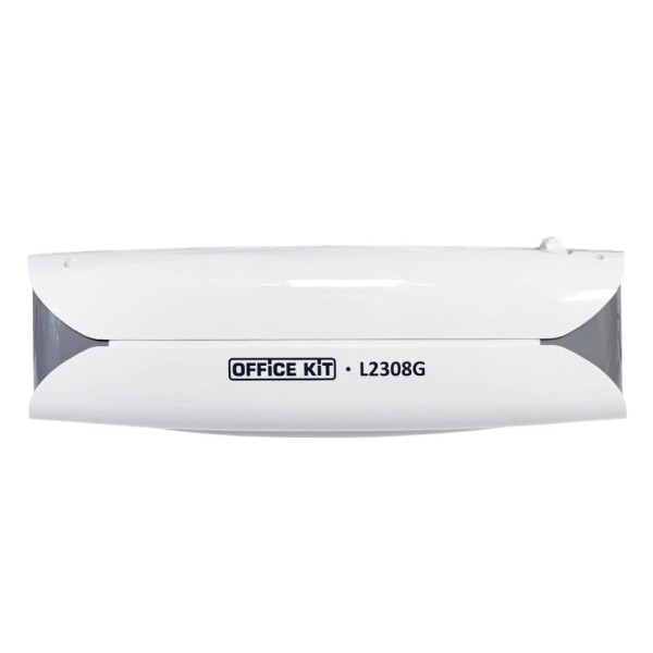 Ламинатор Office Kit L2308G, А4, 2 вала, 75-125 мкм, пластик, белый/серый (арт. L2308G)