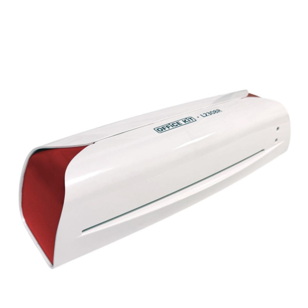 Ламинатор Office Kit L2308R, А4, 2 вала, 75-125 мкм, пластик, белый/красный (арт. L2308R)