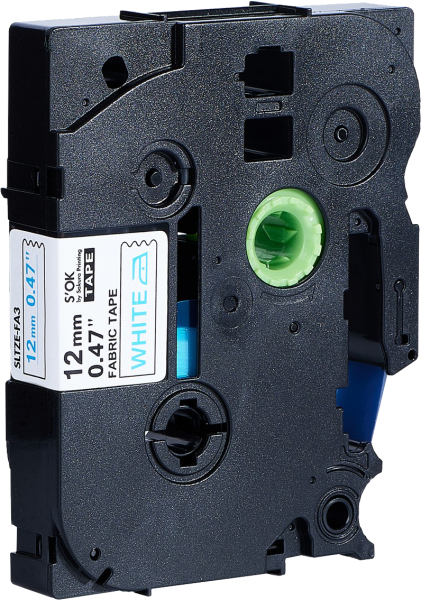 Кассета с лентой Sakura Printing TZEFA3 (синий, 12мм/8м) (арт. SLTZEFA3)