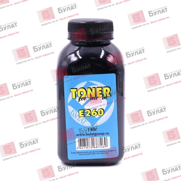 Тонер Булат (черный, 140 г) (арт. AALXOPE260010)