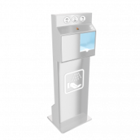 Бесконтактный напольный дезинфектор для рук BM Sanitar Lite. Объем бака: 3 литра (арт. )