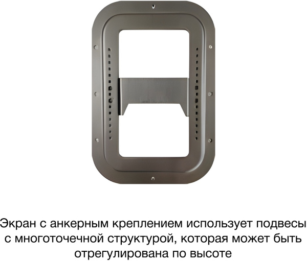 Экран на раме Cactus (127x224см, настенный, натяжной, черный) (арт. CS-PSALRE-224X127-WM)