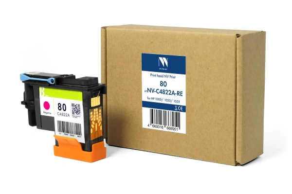 Печатающая головка NVP 80 пурпурный для HP 1000/HP1050/HP1055