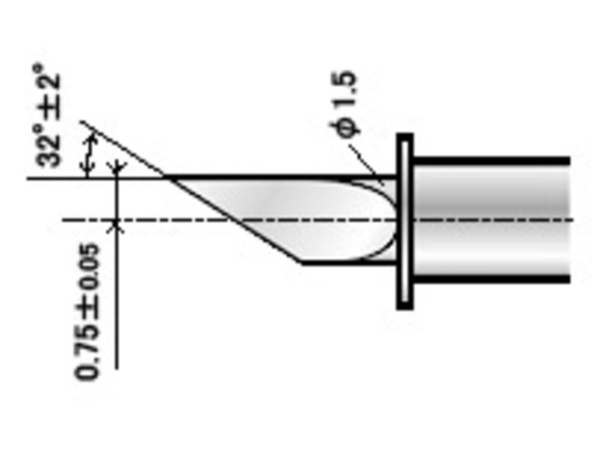 Нож для каттера Roland (арт. ZEC-U3075)