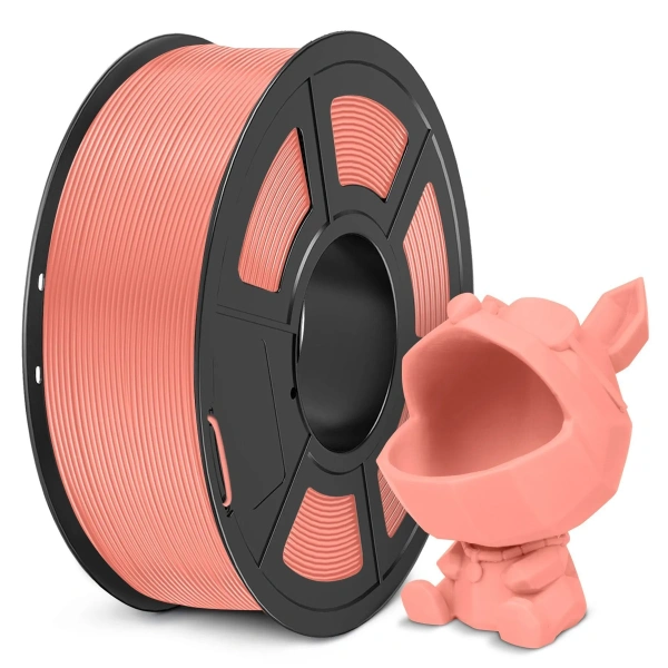 Филамент NVPRINT PLA Meta розовый для 3D печати, диаметр 1.75мм, длина 330 метров, масса 1 кг.