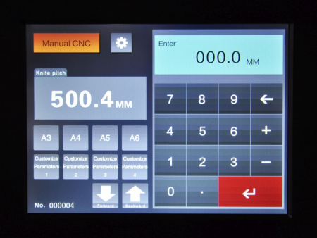 Гильотинный резак BindTec 6810Z (гидравлический, расширенный рабочий стол) (арт. 8792)