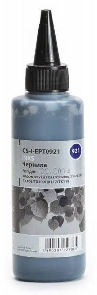 Чернила Cactus черный 100мл для Epson (арт. CS-I-EPT0921)