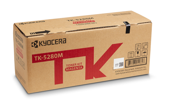 Оригинальный тонер-картридж Kyocera TK-5280M (пурпурный, 11000 стр.) (арт. 1T02TWBNL0)