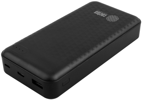 Мобильный аккумулятор Cactus 20000mAh, 2.1A, 1xUSB, черный (арт. CS-PBFSET-20000)