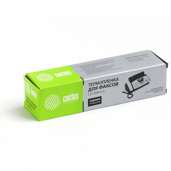 Термопленка Cactus Термопленка CS-TTRBPC72 (2шт/217ммx47 м) (арт. CS-TTRBPC72)