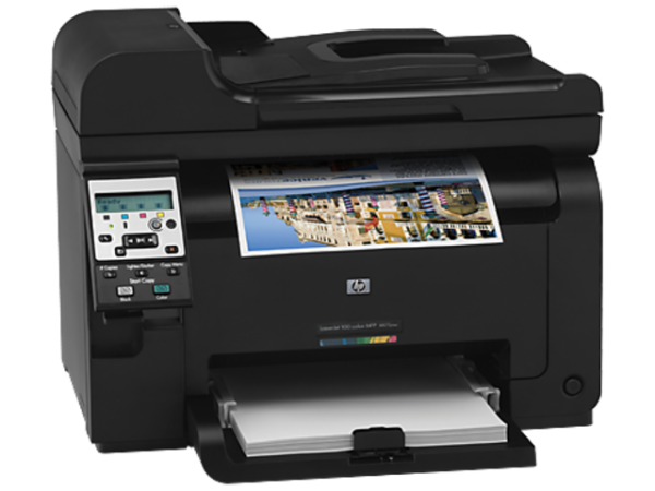 Лазерное цветное МФУ HP LaserJet Pro 100 Color MFP 175nw (арт. CE866A)