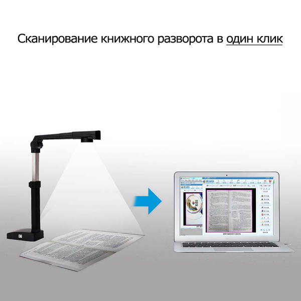 Книжный сканер DOKO CamScanner X08A3 (арт. X08A3)