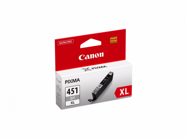 Оригинальные струйные картриджи Canon CLI-451XL GY (арт. 6476B001)