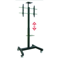 Стойка напольная для монитора OMB 90″ BIG TROLLEY (black) (арт. 07075)