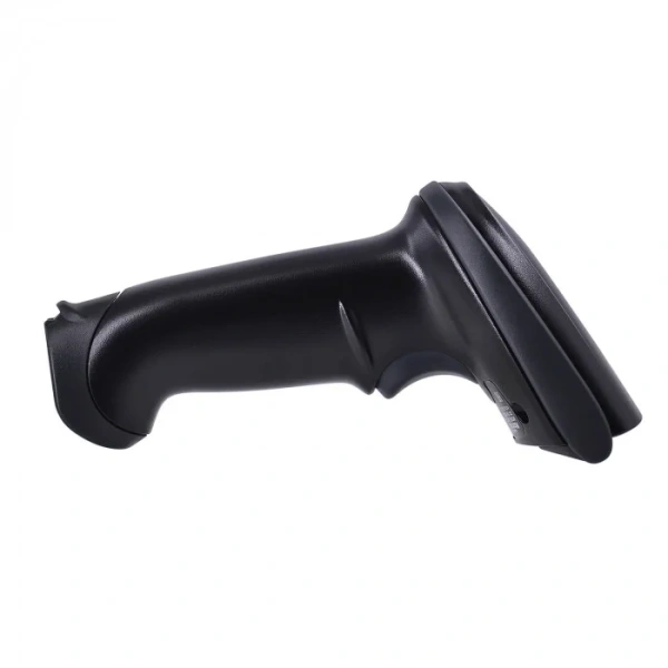 Беспроводной сканер штрих-кода Mertech CL-2210 BLE Dongle P2D USB full black с зарядно-коммуникационной подставкой (арт. 4281)