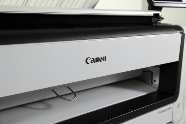 Широкоформатное лазерное МФУ Canon PlotWave 5500 (4 рулона, комплект со сканером) + Фальцовщик Folder Professional 6013 (арт. OT_CANON_PW5500_4R+SEIV+FE6013)
