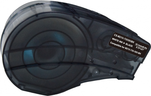 Ленточный картридж Cactus для Brady M210, M211, M210-LAB (арт. CS-M210-750595BK)