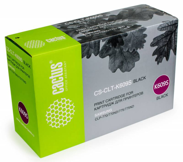 Картридж Cactus черный (7000стр.) для Samsung (арт. CS-CLT-K609S)