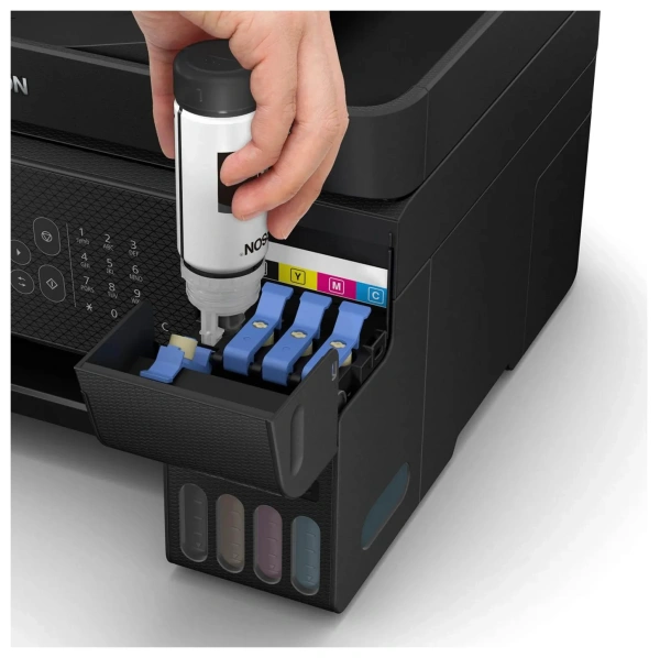 МФУ струйное цветное Epson EcoTank L5290 (Принтер / Копир / Сканер / Факс, A4) (арт. C11CJ65407)