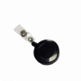 Держатель для бейджа / пропуска Office Kit с рулеткой, черный 50 шт (арт. MLA50021)
