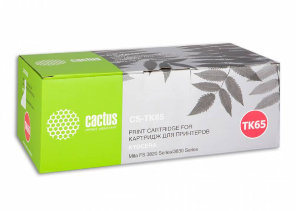 Картридж Cactus Тонер Картридж CS-TK65 черный для Kyocera (18000стр.) (арт. CS-TK65)