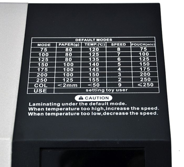Пакетный ламинатор Bulros LM6-330 (арт. LP-D-LM_-6330-___-HoR-A3)