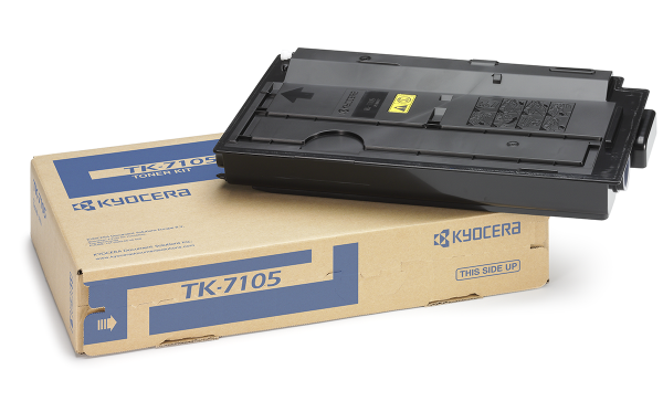 Оригинальный тонер-картридж Kyocera TK-7105 (чёрный, 20000 стр.) (арт. 1T02P80NL0)