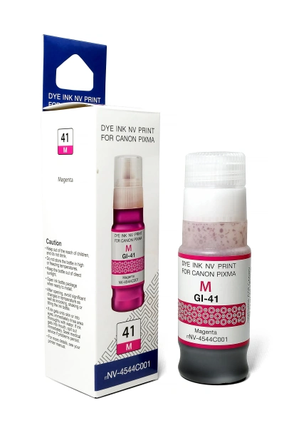 Чернила NVP GI-41 M (NV-4544C001) для Canon Pixma G1420, G2420 (70 мл) Magenta (в коробке)