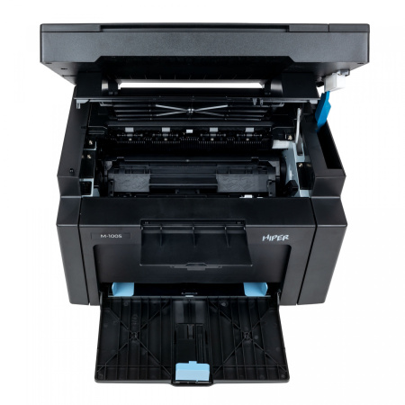 МФУ лазерное черно-белое HIPER M-1005NW Black (3-1), A4, LCD, USB, Bluetooth, RJ-45, Wi-Fi (арт. M-1005NW (BL))