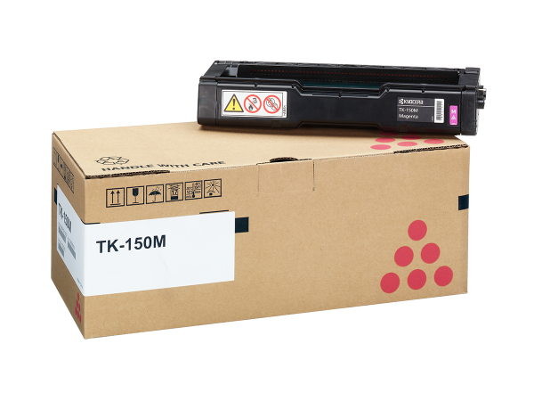 Оригинальный тонер-картридж Kyocera TK-150M (пурпурный, 6000 стр.) (арт. 1T05JKBNL0)