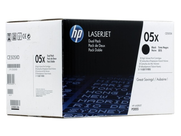 Картридж HP CE505XD (арт. CE505XD)