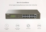 Коммутатор Tenda TEG1116P-16-150W (арт. TEG1116P-16-150W)