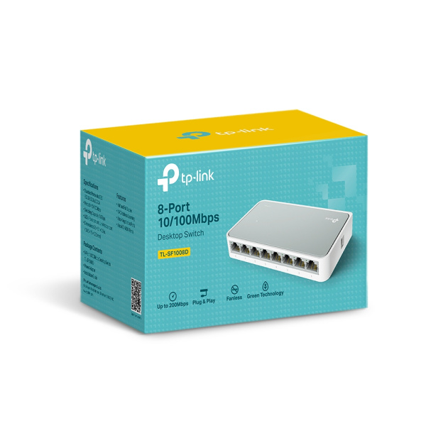 Коммутатор TP-Link TL-SF1008D (арт. TL-SF1008D)