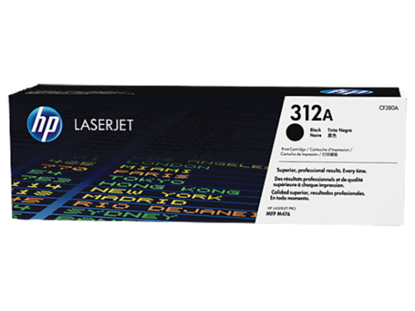 Картридж HP 312A Black Original LaserJet Toner Cartridge (арт. CF380A)