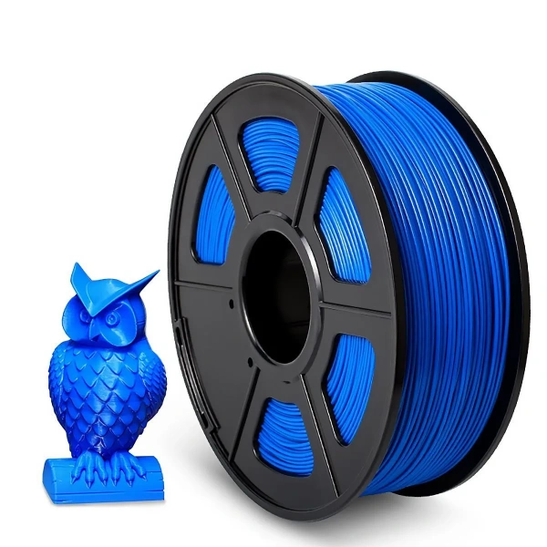 Филамент NVPRINT ABS синий для 3D печати, диаметр 1.75мм, длина 330 метров, масса 1 кг.