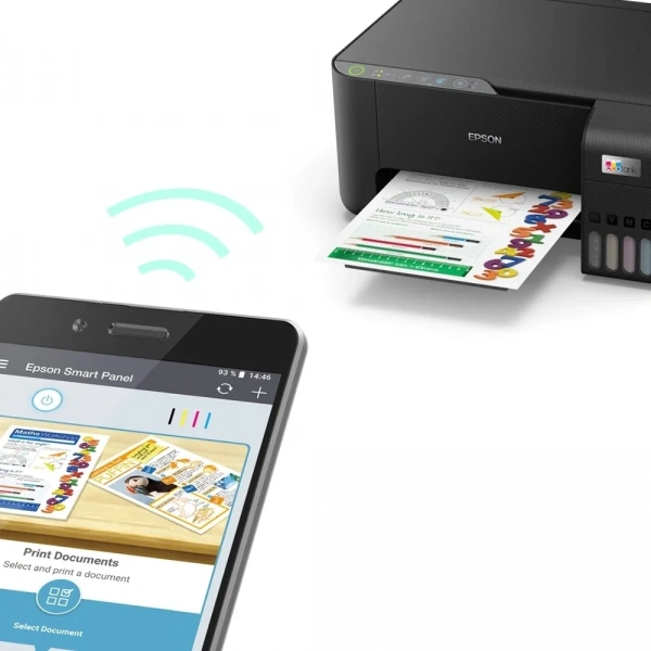 МФУ струйное цветное Epson EcoTank L3250 (67408) 103 (Принтер / Копир / Сканер) A4 (арт. C11CJ67408)