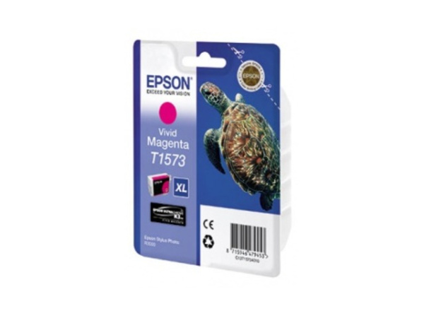 Картридж Epson T1573 Vivid Magenta (арт. C13T15734010)