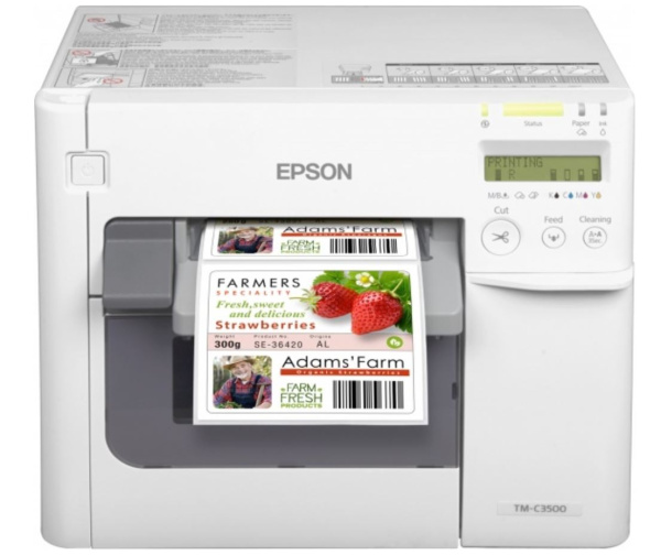 Цветной принтер этикеток Epson ColorWorks TM-C3500 (арт. C31CD54012CD)