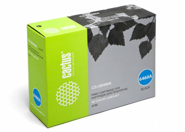 Картридж Cactus Тонер Картридж CS-Q6460A черный для HP (12000стр.) (арт. CS-Q6460AR)