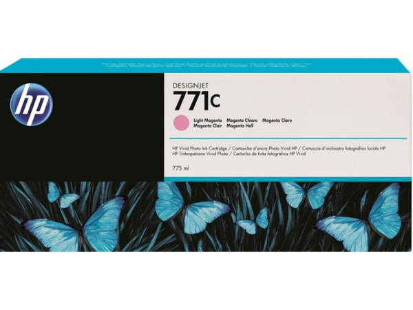Картридж HP 771C 775ml Lt Magenta Ink Cartridge (арт. B6Y11A)