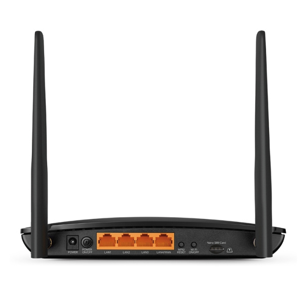 Двухдиапазонный гигабитный роутер TP-Link Archer MR500, Wi‑Fi AC1200 с поддержкой 4G+ категории 6 (арт. Archer MR500)