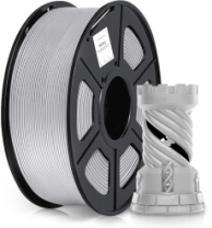 Пластик для принтера Cactus (PETG, d1.75мм, 1кг, L316м, серебро) (арт. CS-3D-PETG-1KG-SILVE)