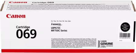 Тонер-картридж Canon 069 Black (2100 стр.) (арт. 5094C002)